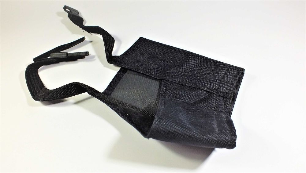 Kaganiec nylonowy Zoo Hobby dla psa 28cm rozm 7 czarny - NOWY