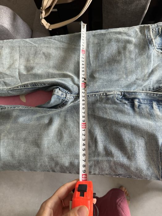 Jeansy z wysokim stanem xl/42 sinsay