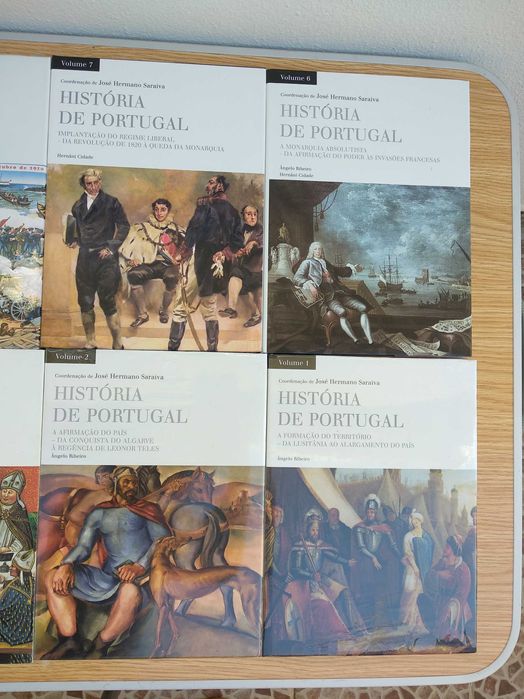 Coleção de Livros História de Portugal