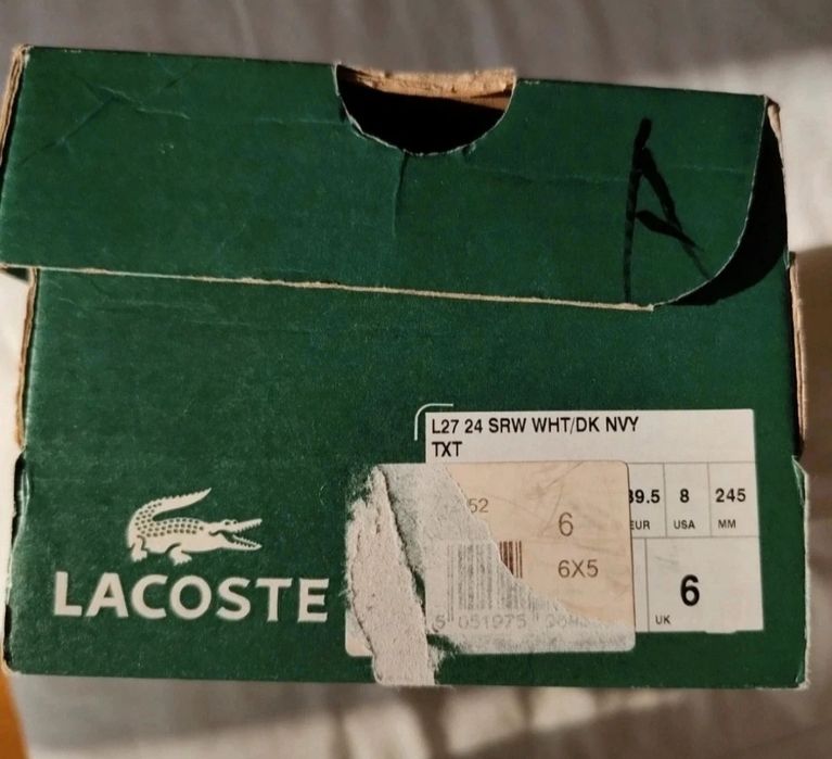 Sapatilhas Lacoste 39.5