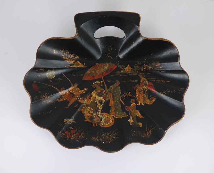 Bandeja Oriental Lacada Séc. XIX/XX (ref. 3)