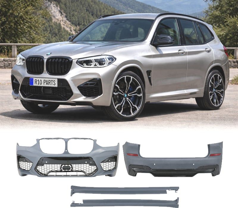 KIT CARROÇARIA BMW X3 G01 18-20 LOOK X3M PDC