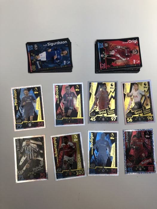 Cromos Match Attax Tops - Premier League