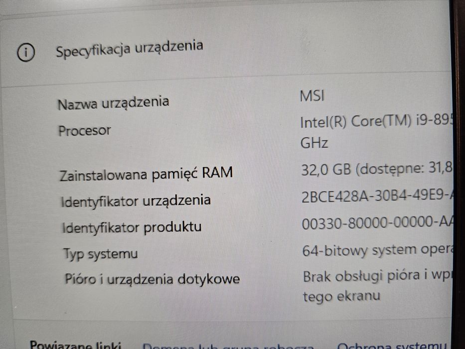 Laptop AI 4K GAMINGOWY MSI i9 12x4.80GHz|32GB RAM|NVIDIA GeForce 6GB
