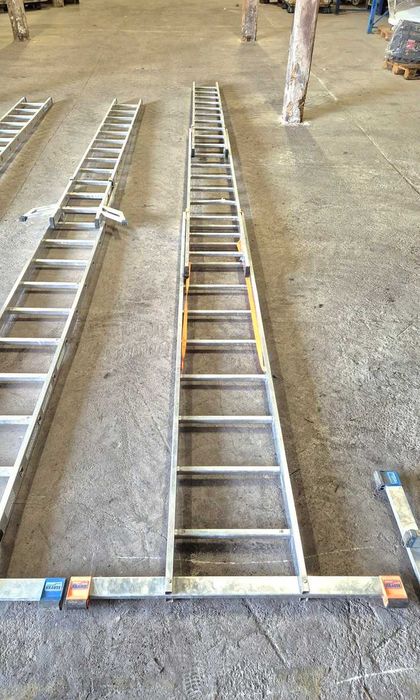Drabina KRAUSE Tribilo drabina 3x10 szczebli 129680 NOWA 7,65m 18kg