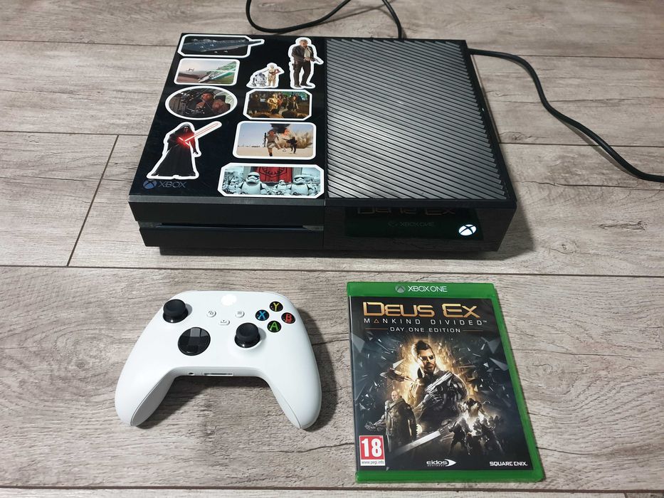 Xbox One + kontroler od wersji Series na gwarancji + gra
