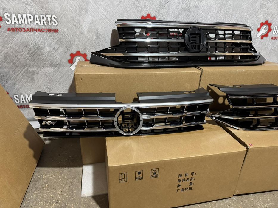 Volkswagen Tiguan 18-21 21+ Atlas 21+ R-LINE Grille решотка радиатора