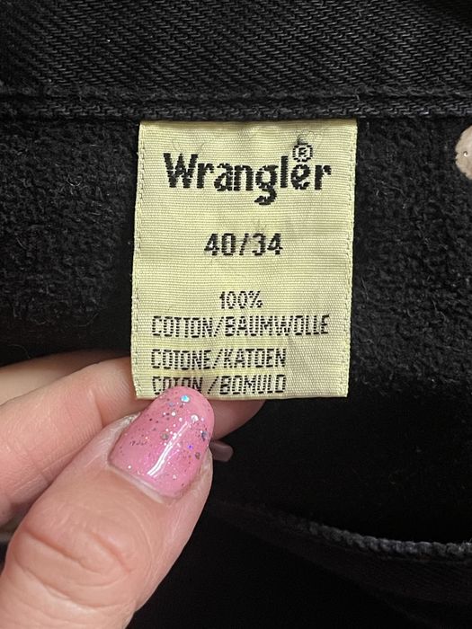 Чоловічі утеплені джинси оригінал Wrangler 40/34 зимові