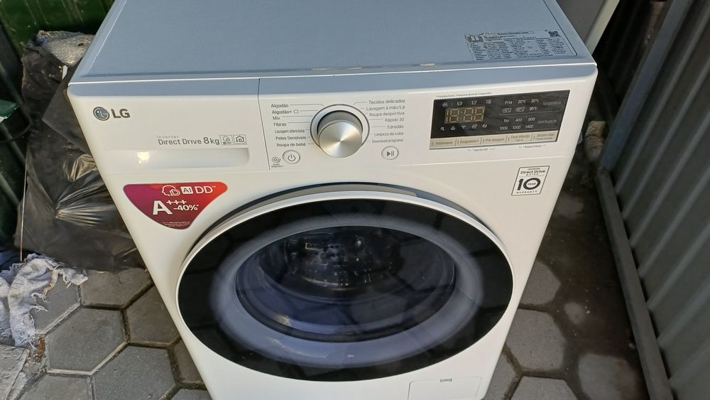 Máquina lavar roupa LG 8kg