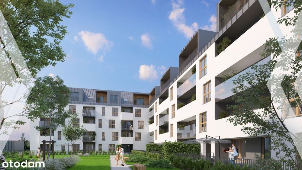 3-pokojowe mieszkanie 62m2 + loggia