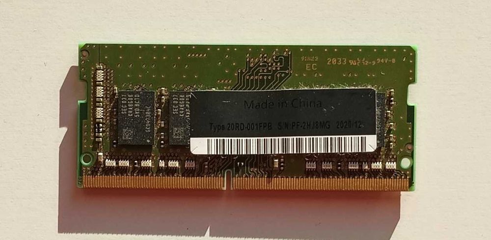 RAM SO-DIMM do laptopa DDR4 2666MHz Samsung 8GB M471A1K43DB1-CTD