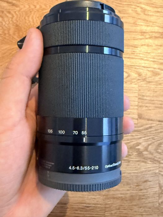 Aparat Sony A6100A + E PZ 16-50mm + 55-210mm