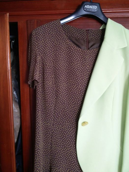 Vestido e casaco