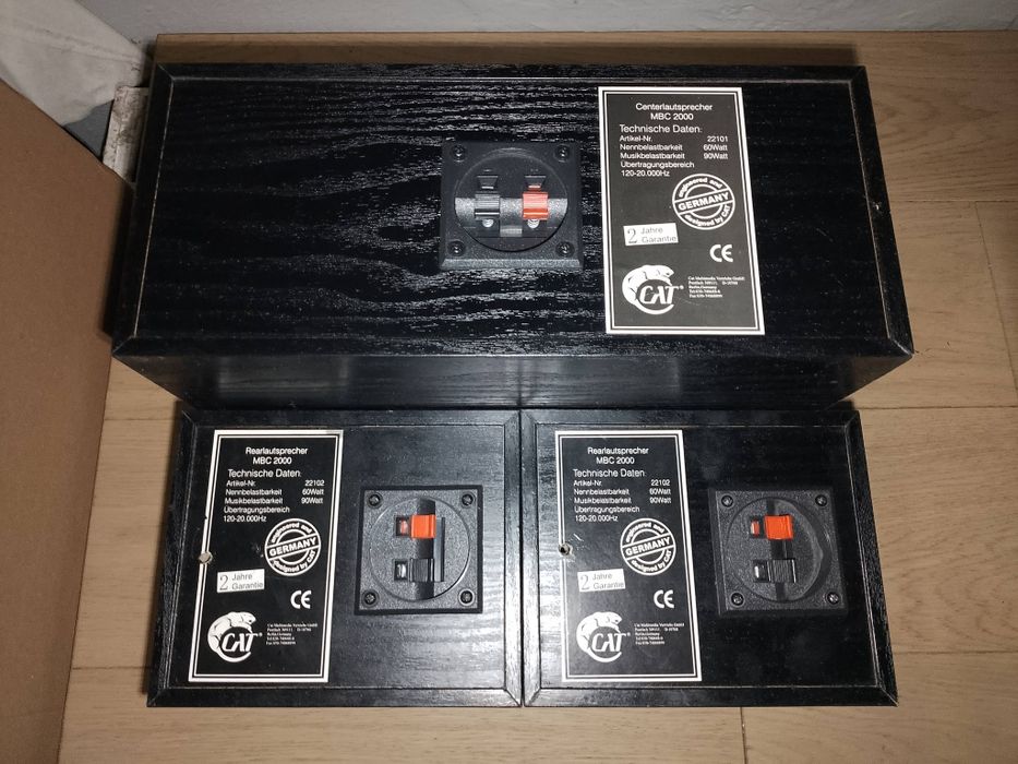 CAT: Amplituner CS-909 + Kolumny MBC 2000