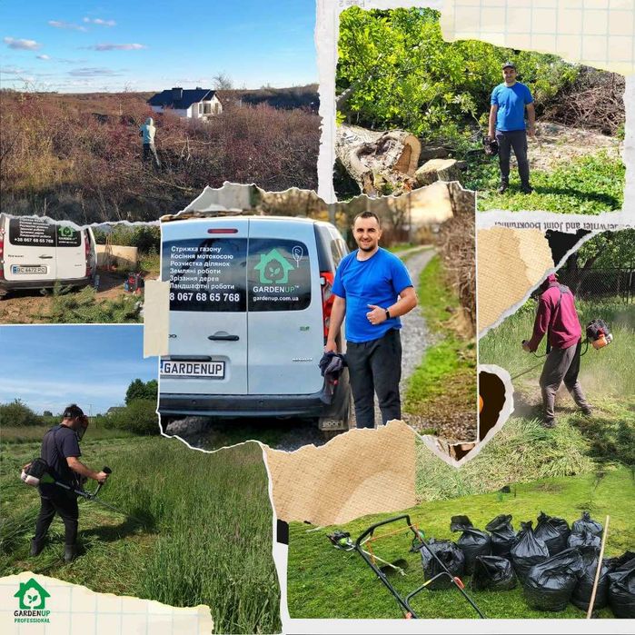 Обрізка дерев, зрізання дерев, обприскування, арбористика, подрібнення