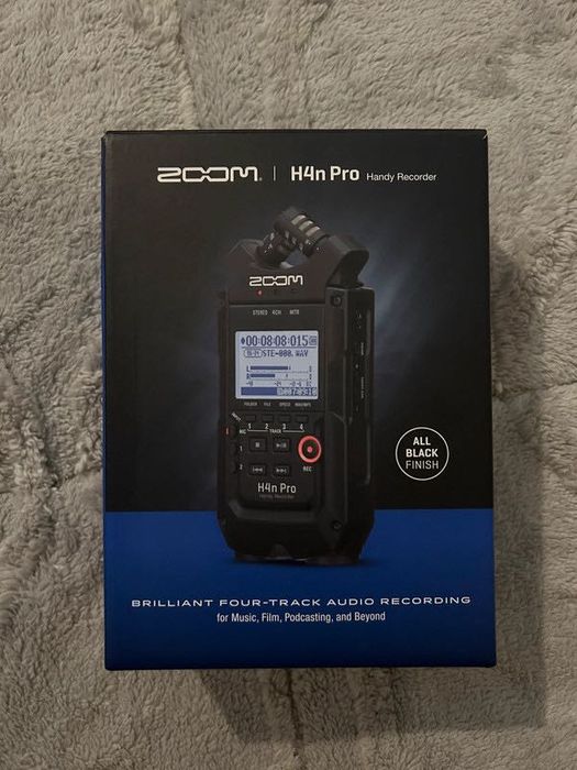Gravador Zoom H4n pro black