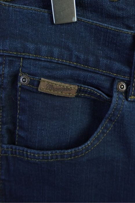Чоловічі джинси | оригінал | WRANGLER Texas  Stretch Men’s Dark Blue Jeans  W36 L30