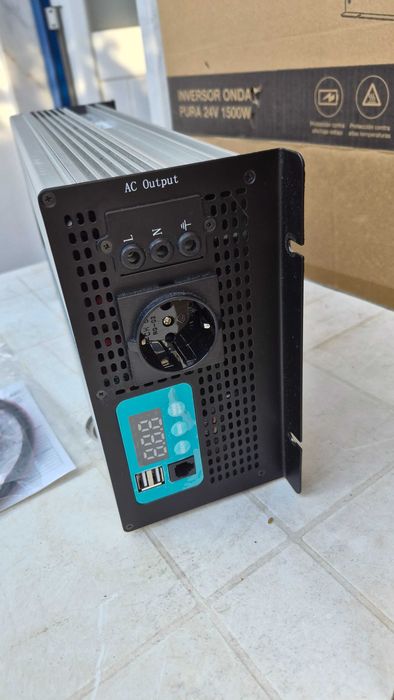 Inversor onda Pura 24v 1500W BLUGY