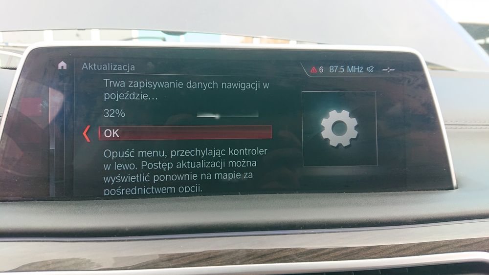 BMW MINI Aktualizacja Map Mapy Nawigacji CIC NBT EVO MGU zdalnie FSC