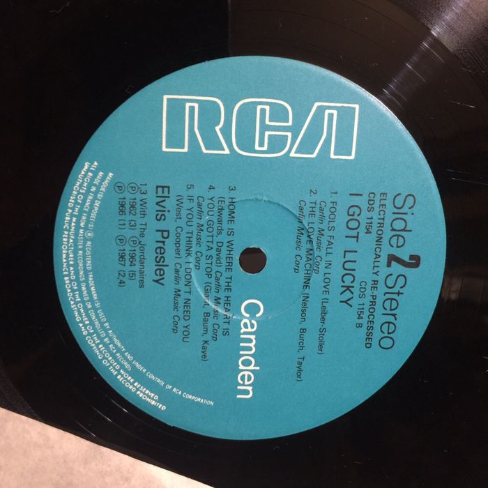 Vinil: Elvis Presley - I got Lucky 1967