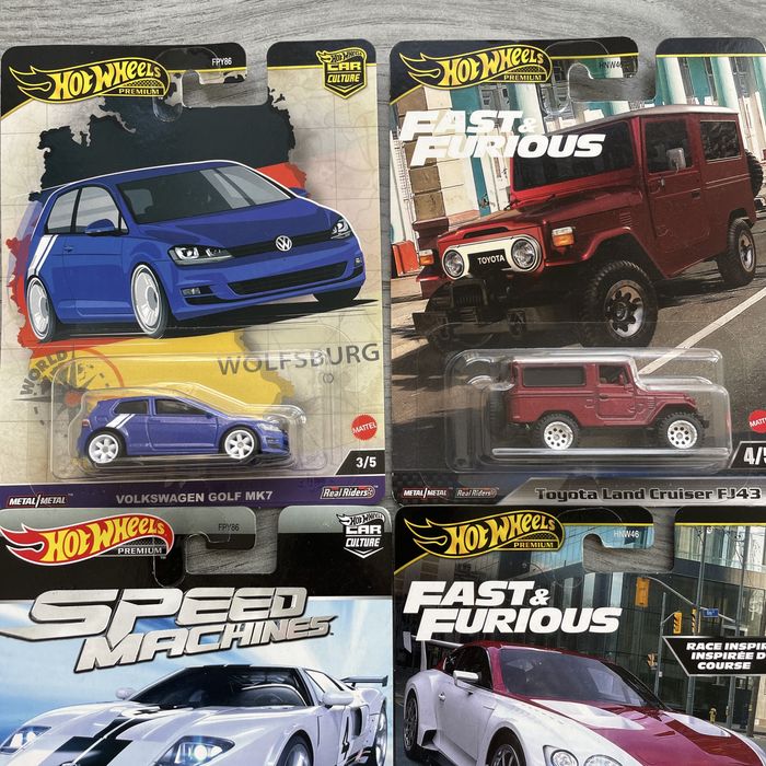 Hot Wheels Premium серії bentley fast&furious toyota cruiser