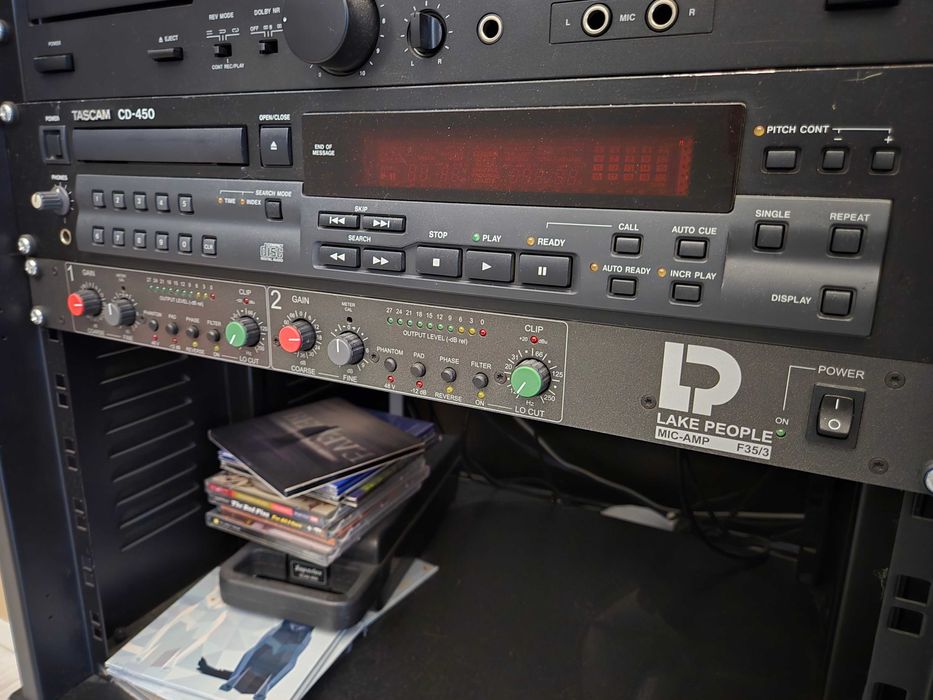 Przedwzmacniacz mikrofonowy Lake People f35/3