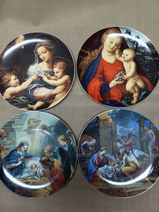 Coleção pratos de natal vista alegre