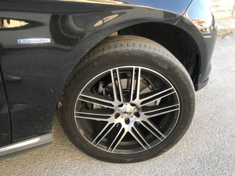 Jantes AEZ 5 x 112 20 polegadas MERCEDES AUDi VW com pneus