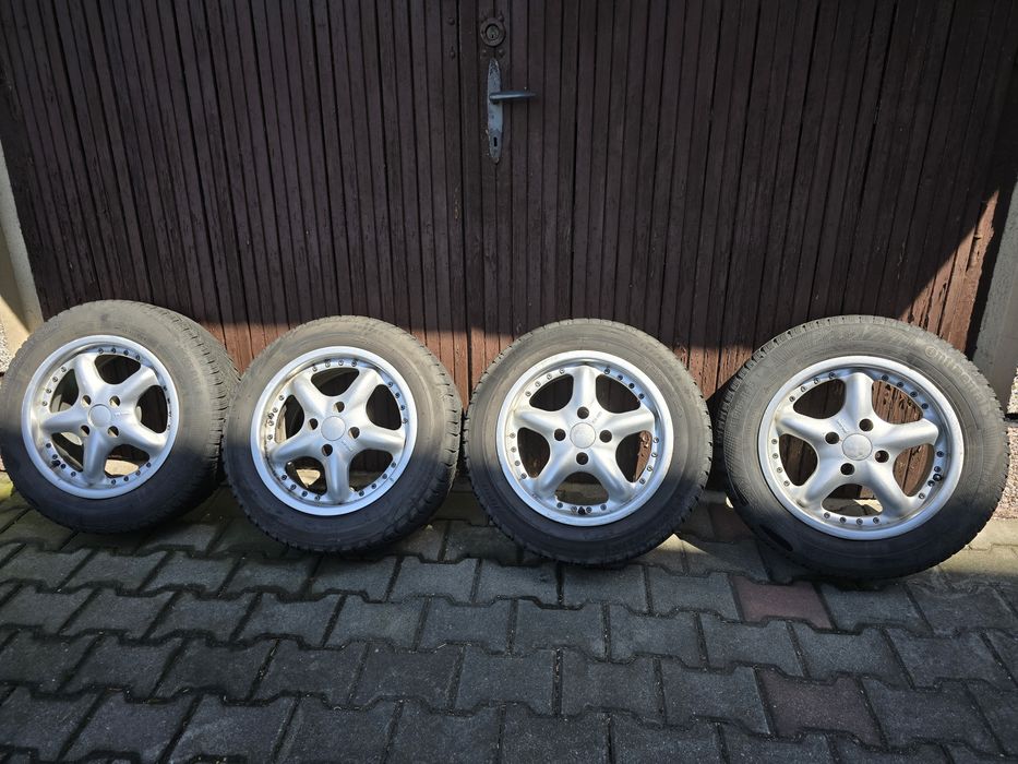 Felgi aluminiowe z oponami zimowymi R15