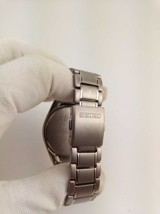 Японские мужские часы Seiko Solar SBTM227 титан, радиоконтроль, сапфир