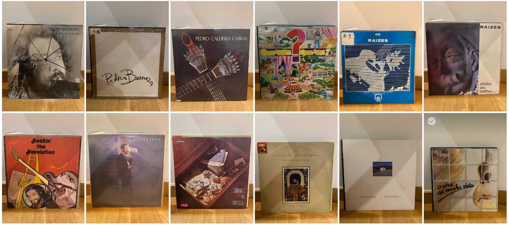 Discos de vinil portugueses
