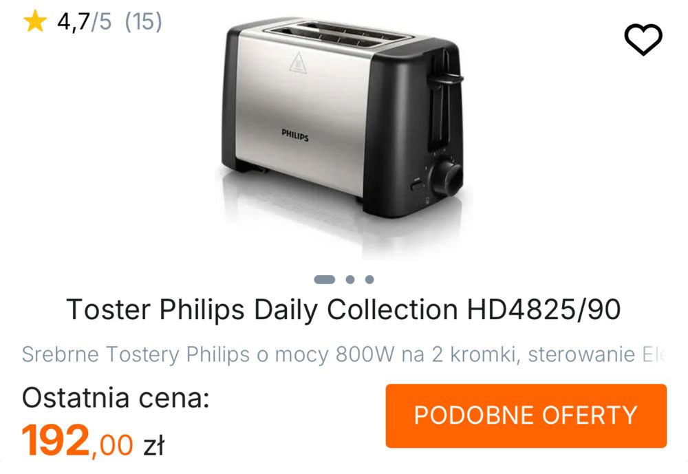 Toster Philips Racibórz
