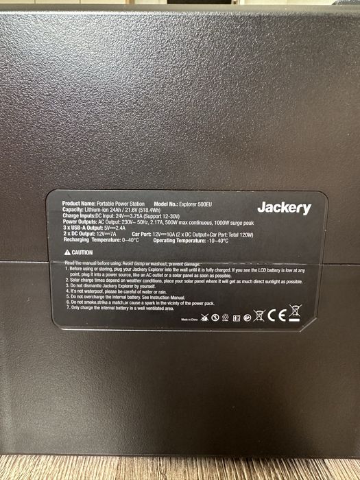 Jackery 500 под ремонт