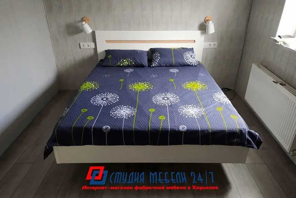 Кровать двуспальная "Бьянко" (160х200) · Харьков · Есть доставка