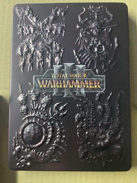 Total War Warhammer III 3 Steelbook Nowy G1 PC Box