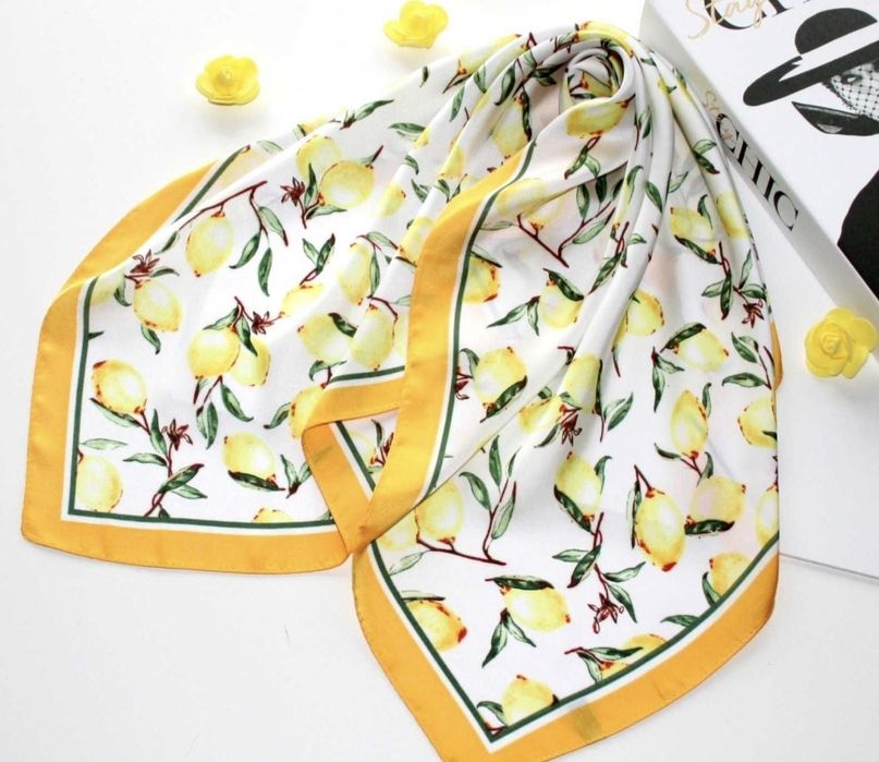 Chusta/Bandana cytryny viral