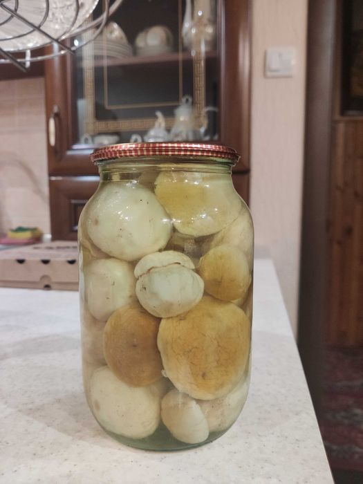 Гриби білі мариновані 1л