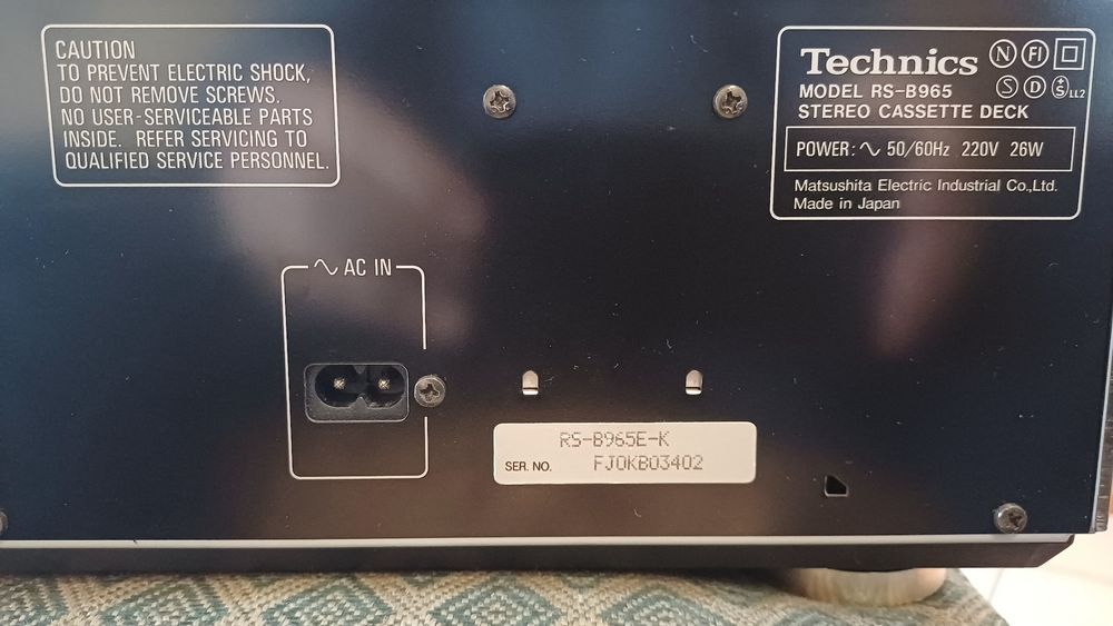 Technics RS-B965