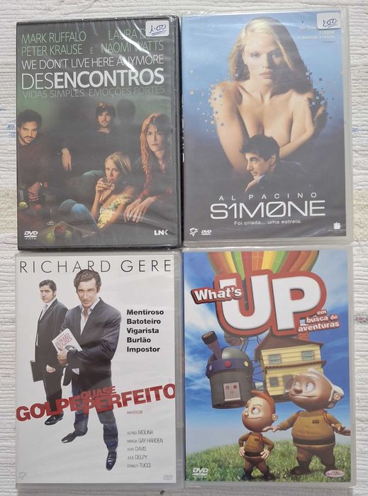 (Lot 7) - 4 new and sealed DVDs (the indicated price is for 1 DVD)64586162193667120