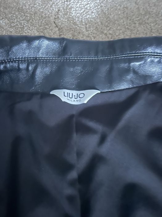 Casaco Liu Jo • Pele Sintética Preta