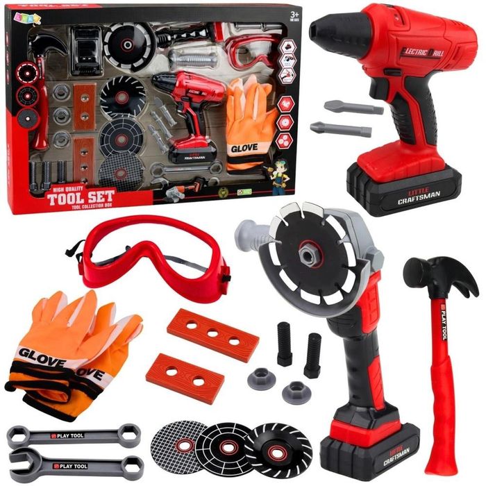 Zestaw narzędzi duży 28el. pudełko,585x395 mm