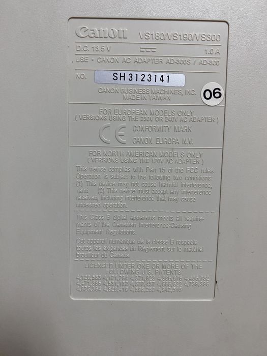 máquina de escrever/impressora eletrónica Canon starwriter jet 300