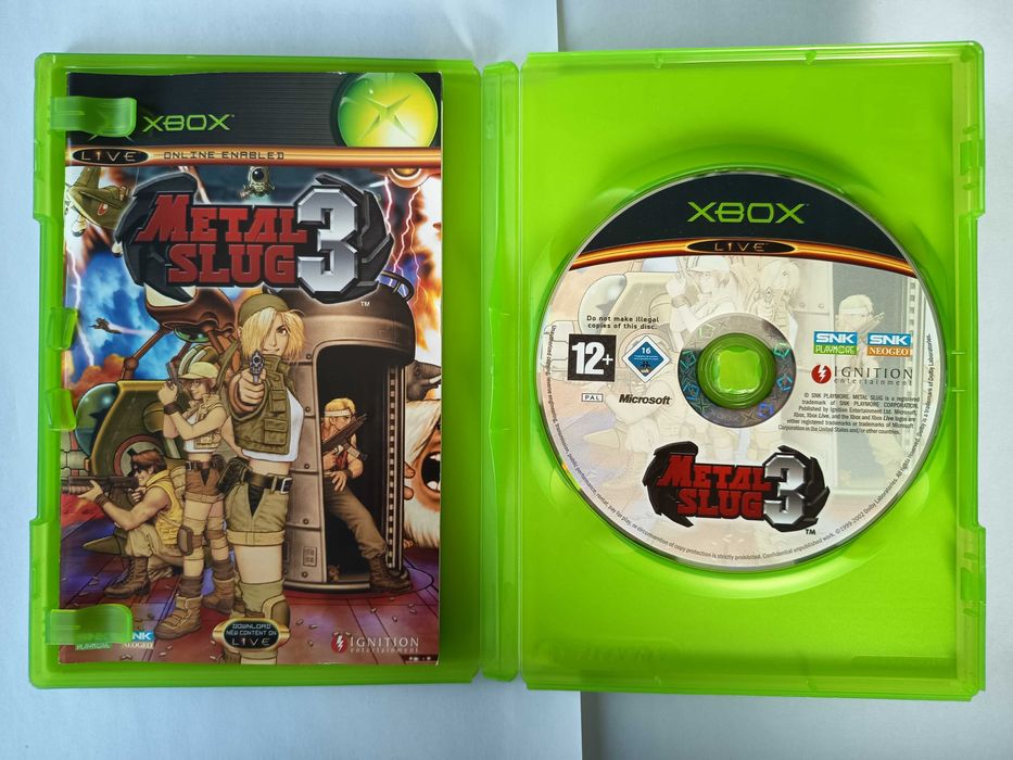Metal SLug 3 XBOX angielska kompelt