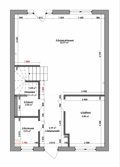Продаж Дуплкса 120м2  с. Святопетрівске