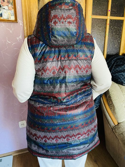 Женска жилетка  удлиненная р. 52-54