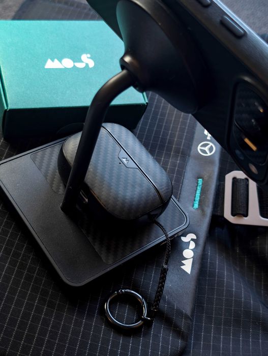 Защитный кейс "Mous" Aramid Fibre к наушникам Apple AirPods Pro 1 и 2