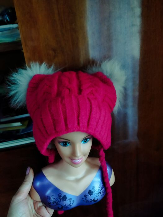 Зимняя шапка на 1-1,5 года