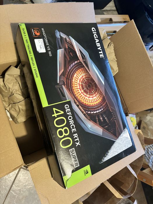 Rtx 4080 super SPRAWNA 100% 2 wady opis