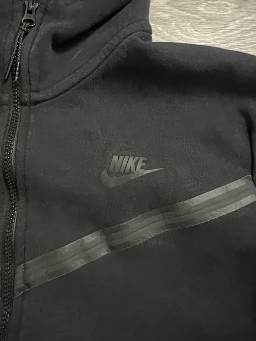 Кофта Nike Tech Fleece Black Old Collection