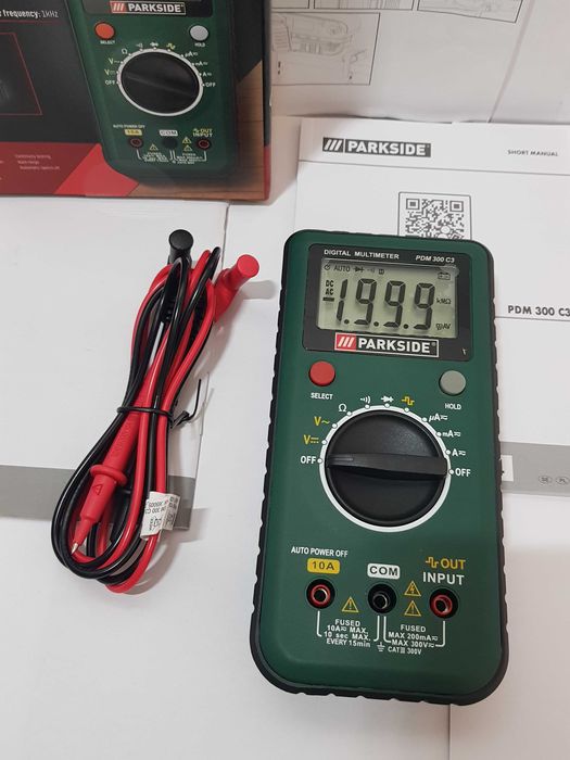 Miernik multimetr PARKSIDE PDM 00 C2 nowy uni-t fluke Jaworowa • OLX.pl